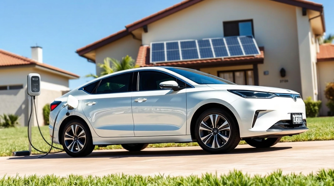 Quanto custa carregar um carro elétrico com energia solar?